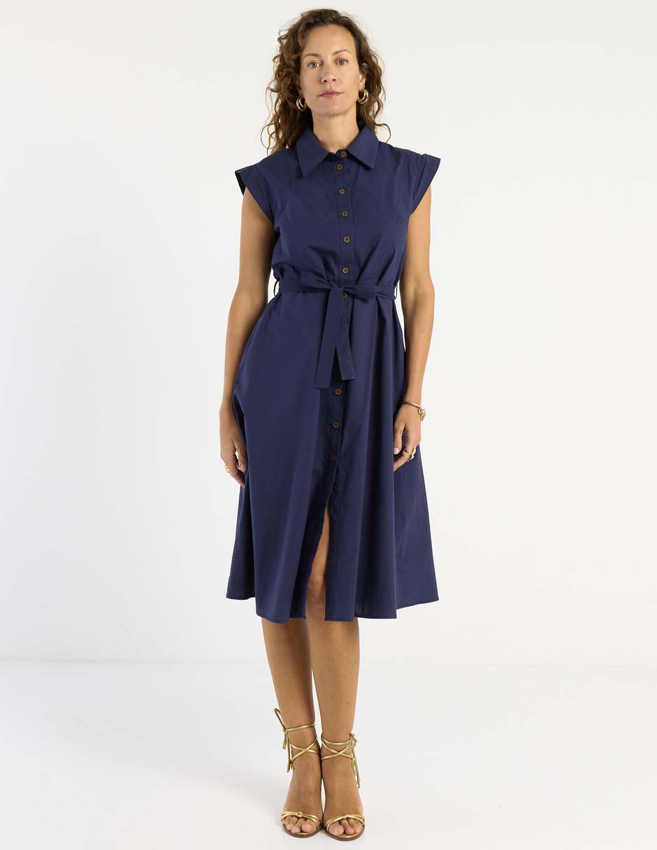 Vestido a la rodilla casual para mujer Vestido a la rodilla casual para mujer