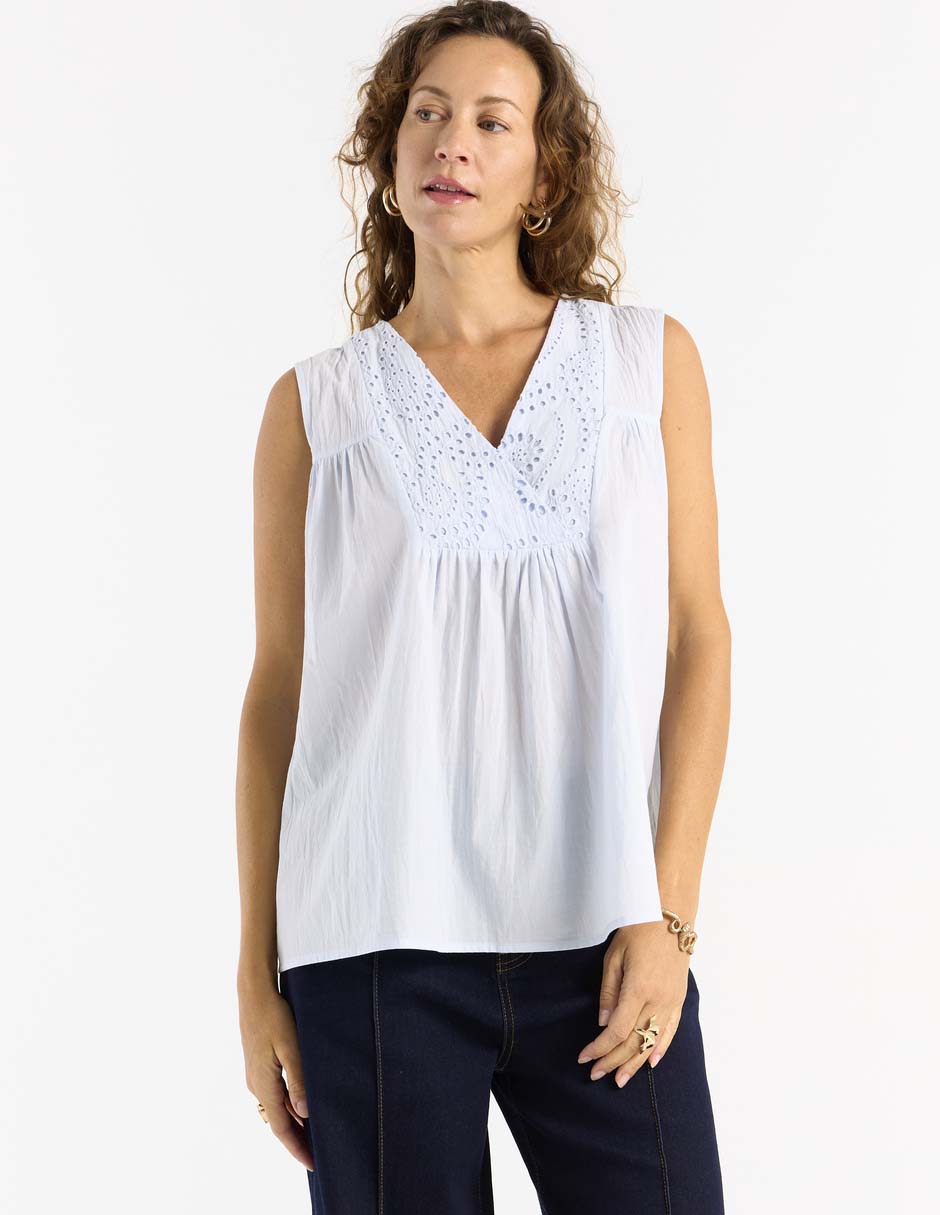 Blusa sin manga para mujer Blusa sin manga para mujer
