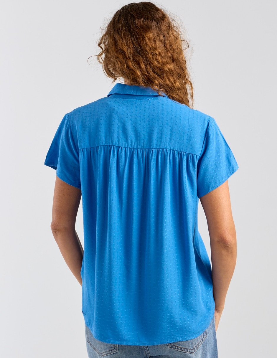 Blusa Weekend manga corta para mujer