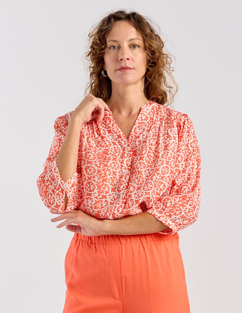 Blusa manga 3/4 para mujer 2