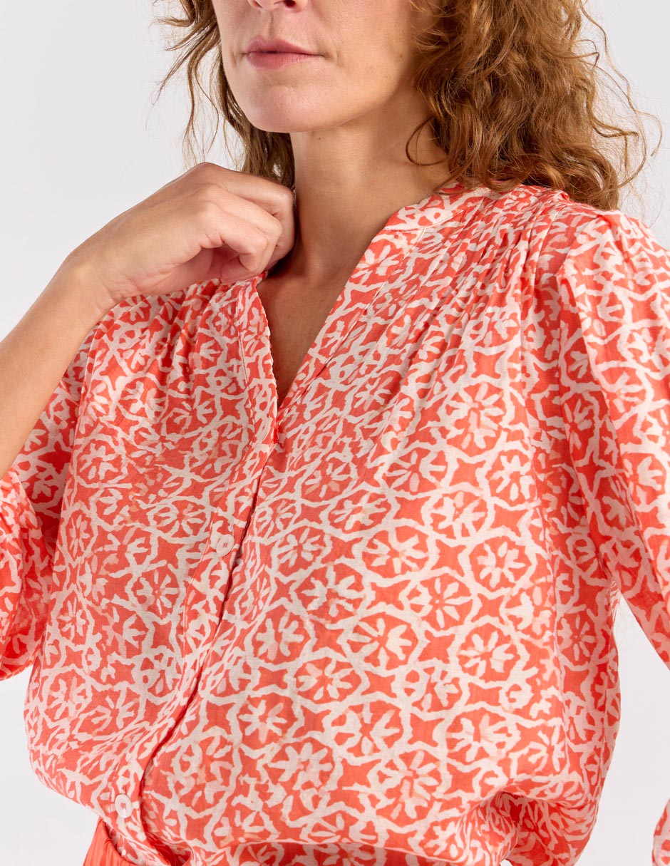 Blusa manga 3/4 para mujer 4