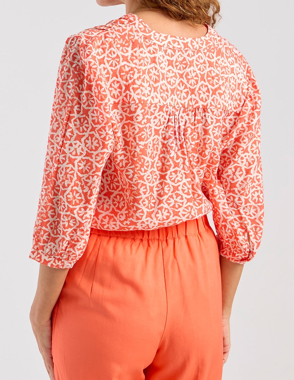 Blusa manga 3/4 para mujer 5