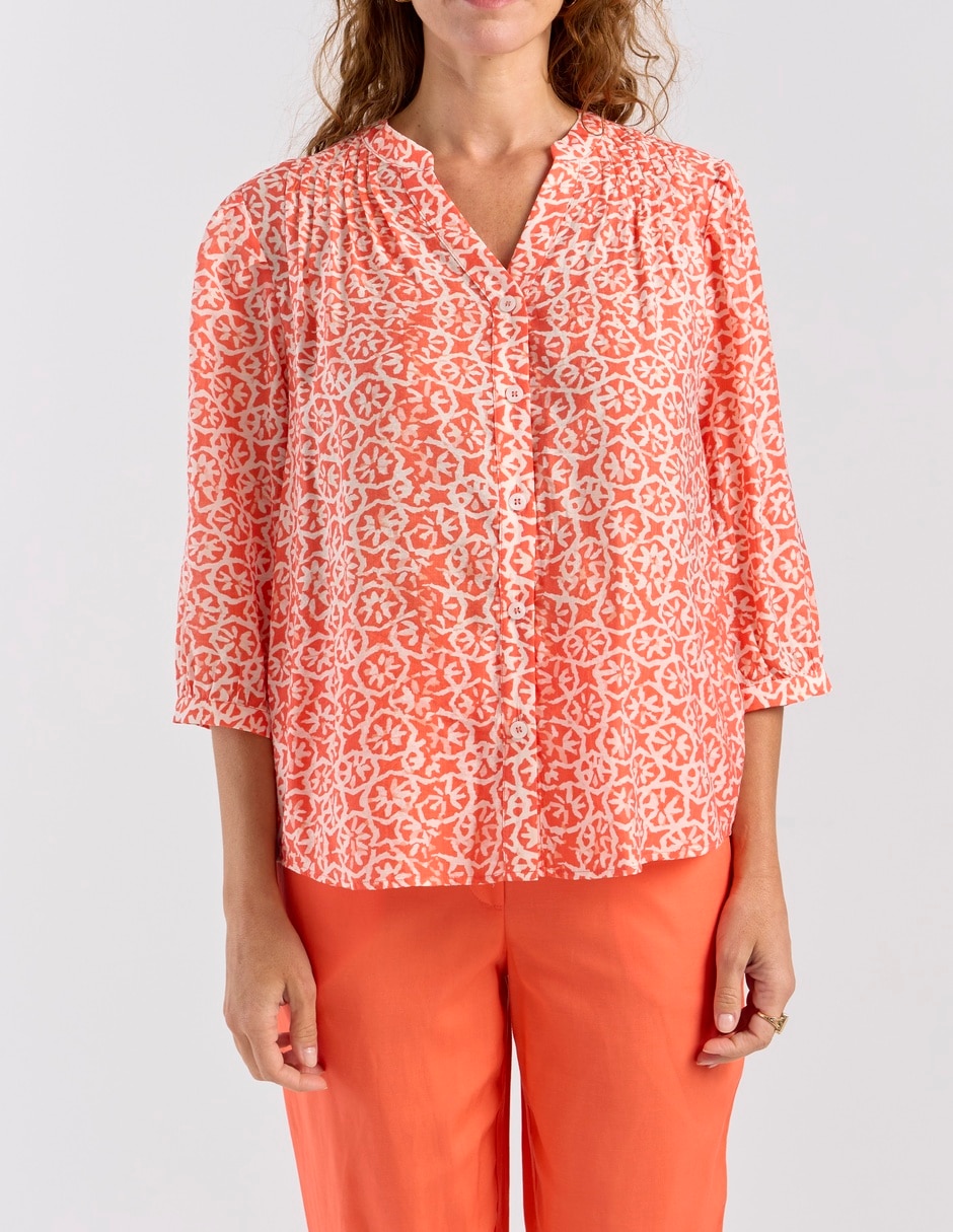 Blusa manga 3/4 para mujer 7