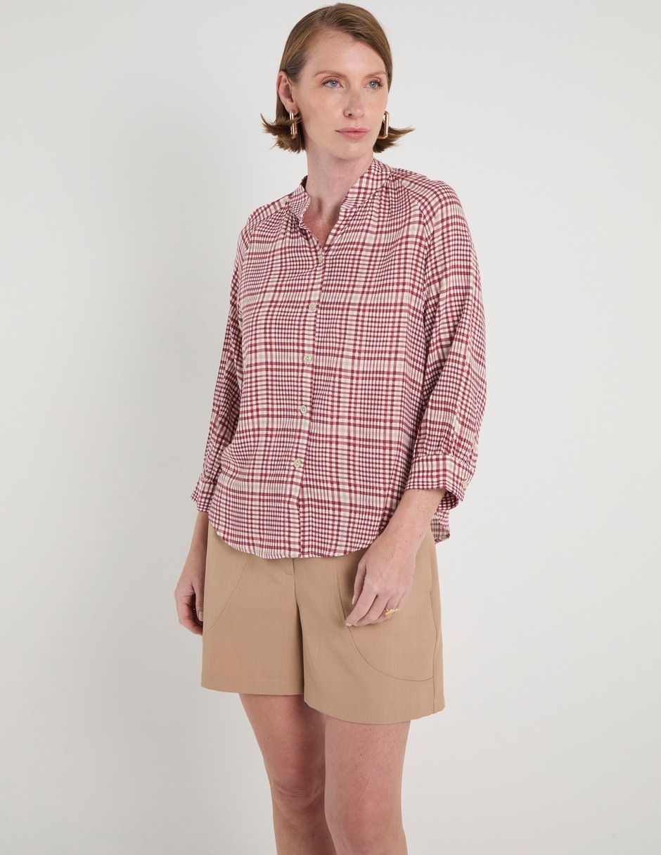 Blusa manga 3/4 para mujer 2
