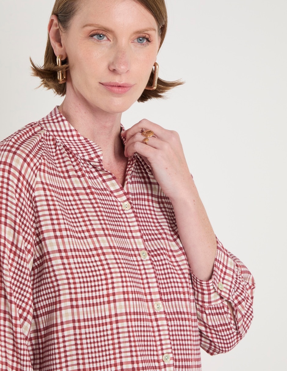 Blusa manga 3/4 para mujer 4
