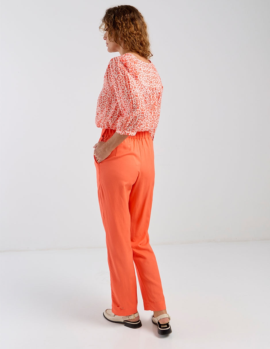 Pantalón relaxed wide leg para mujer 5