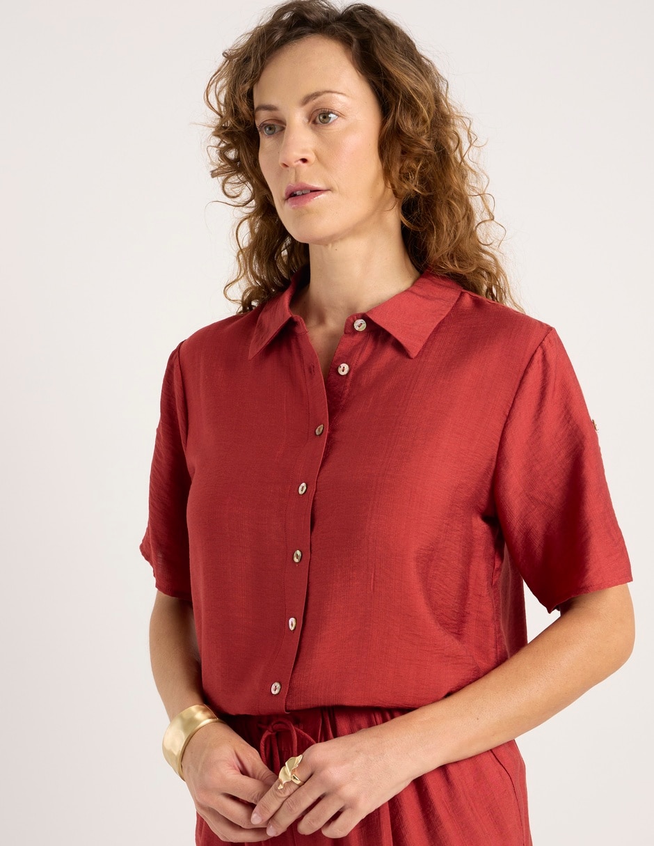 Blusa manga corta para mujer 2