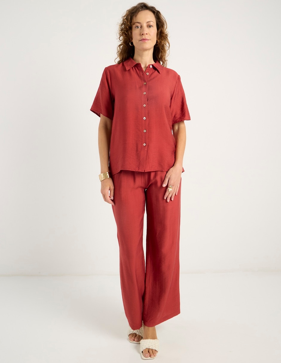 Blusa manga corta para mujer 3
