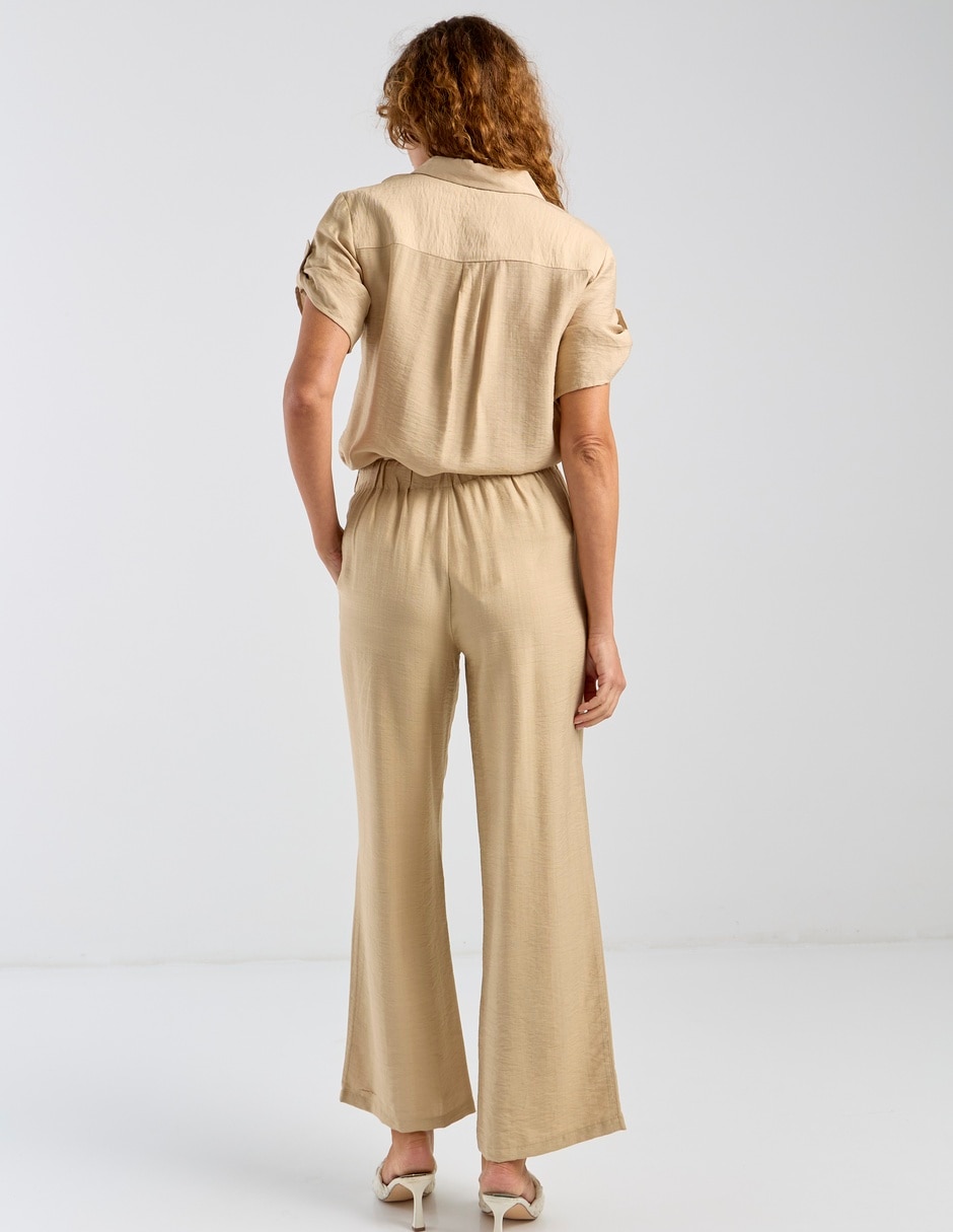 Pantalón relaxed amplio para mujer 6