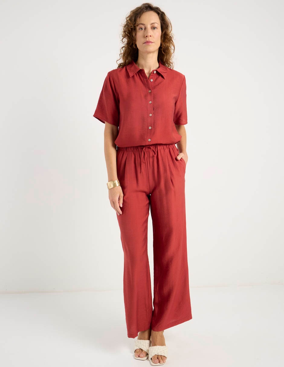 Pantalón relaxed amplio para mujer 3