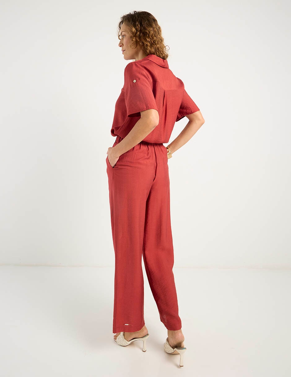 Pantalón relaxed amplio para mujer 6