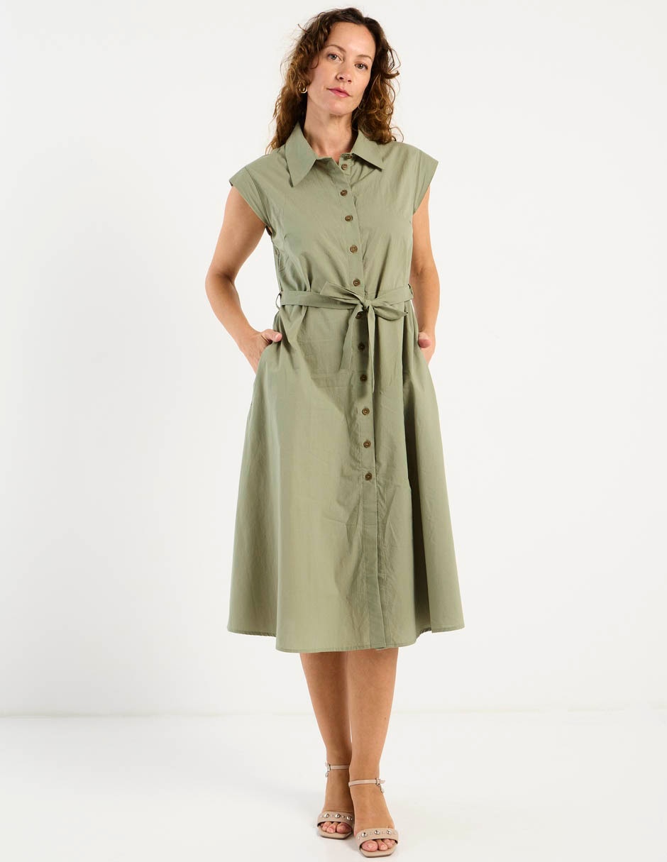 Vestido midi casual para mujer 2