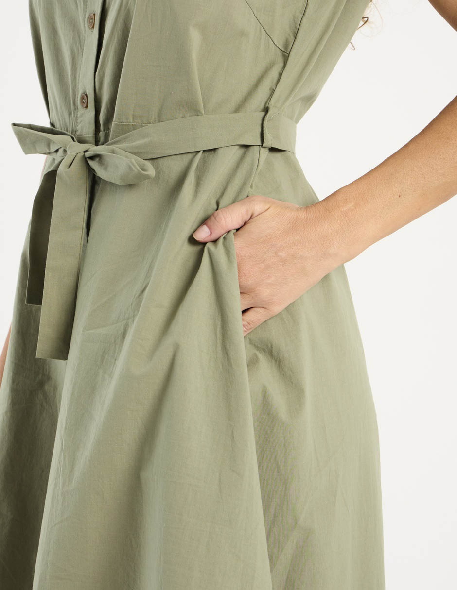 Vestido midi casual para mujer 5