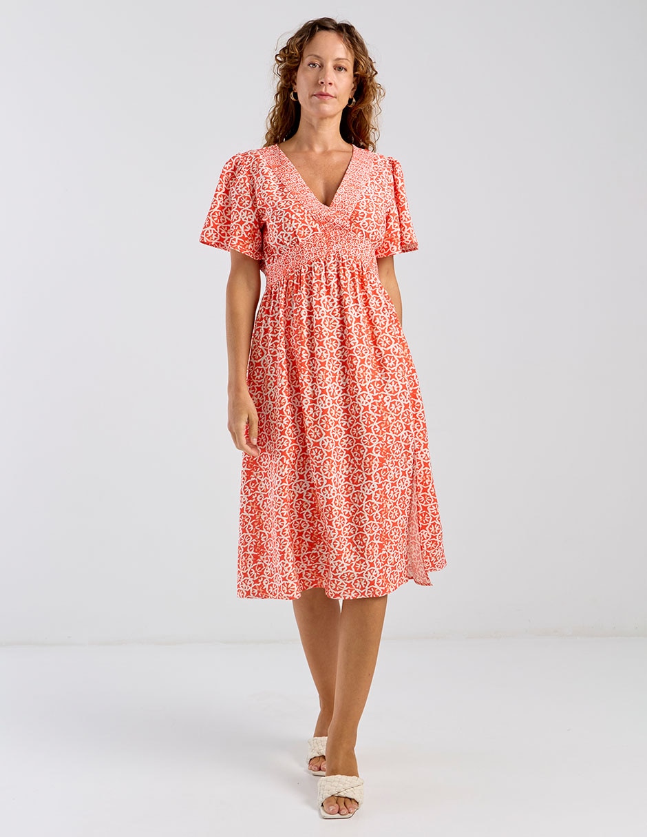Vestido 3/4 casual para mujer 2