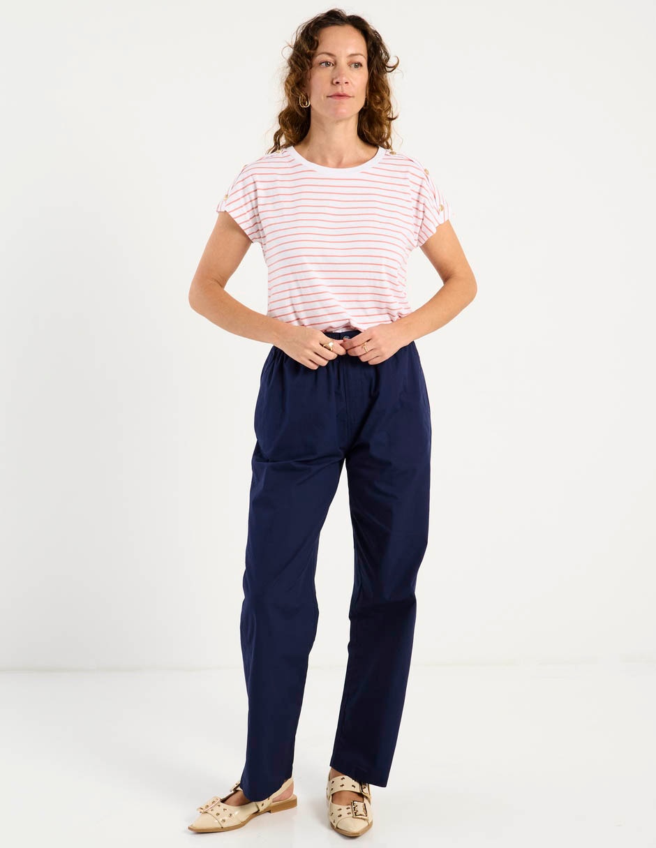 Playera manga corta Weekend cuello redondo para mujer