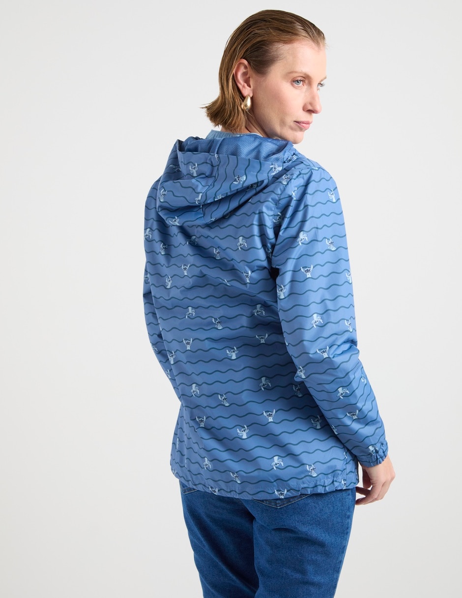 Chamarra rompevientos Stitch para mujer 6
