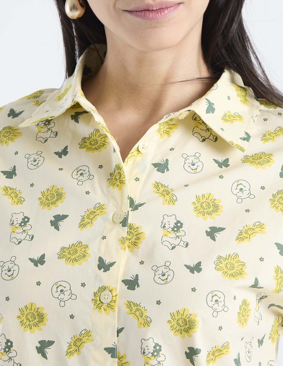 Blusa manga corta para mujer 4
