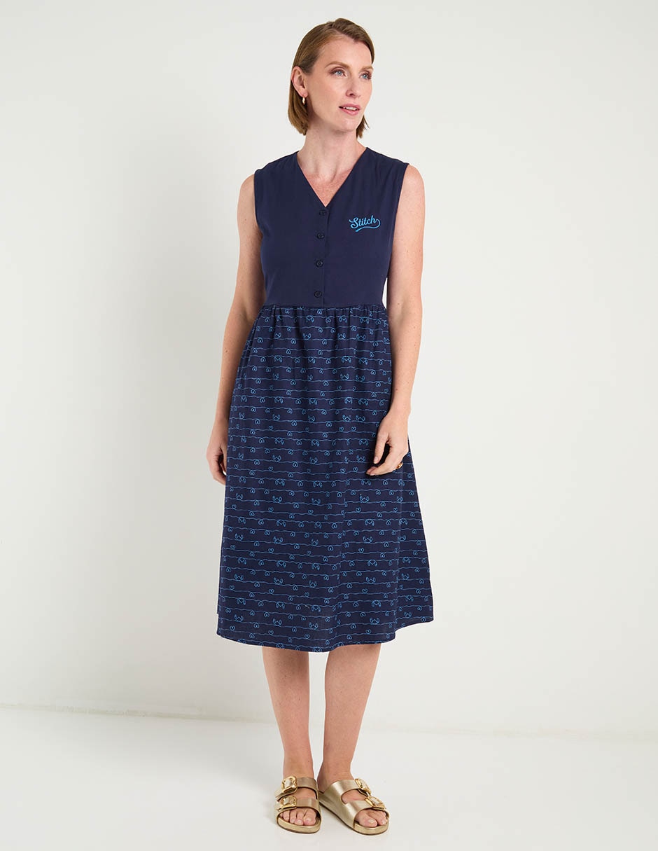 Vestido 3/4 casual para mujer 3