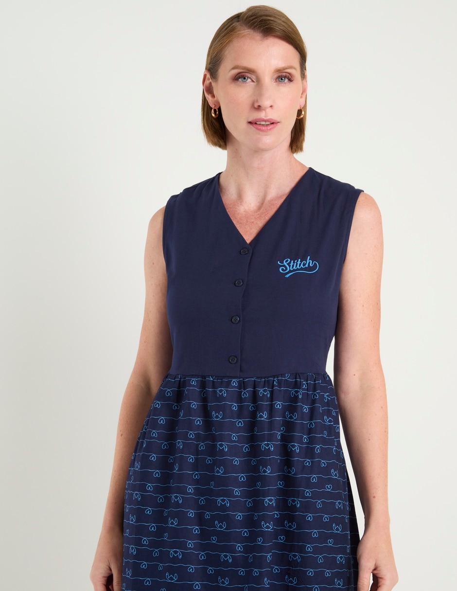 Vestido 3/4 casual para mujer 4