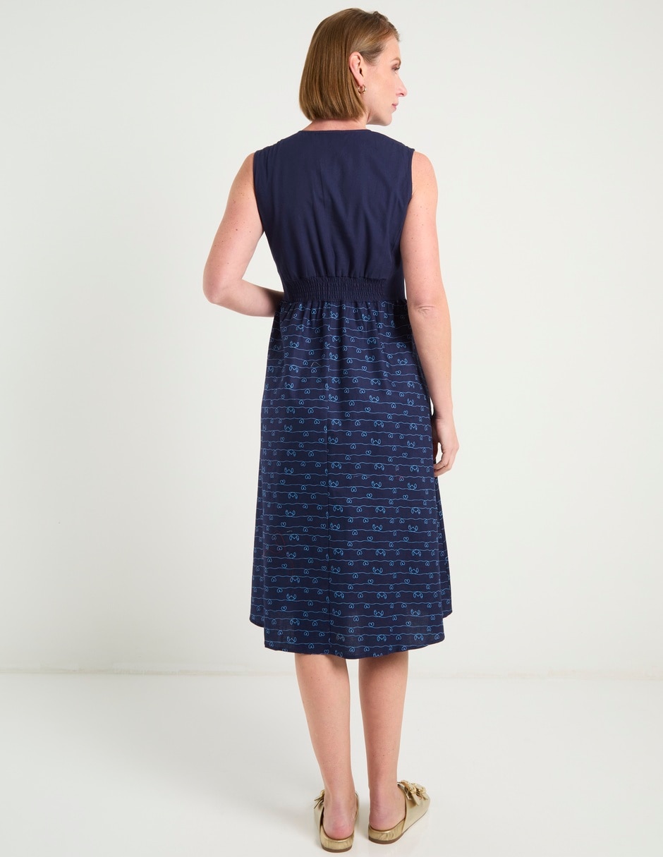 Vestido 3/4 casual para mujer 6