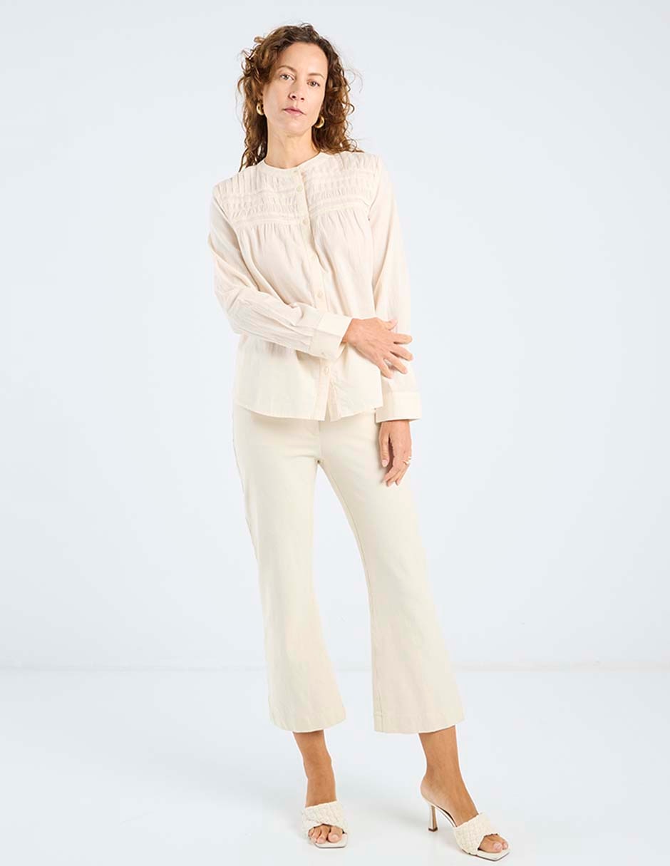 Blusa manga larga para mujer 3