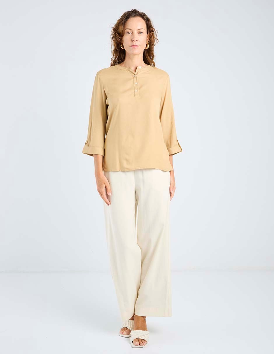 Blusa manga 3/4 para mujer 2