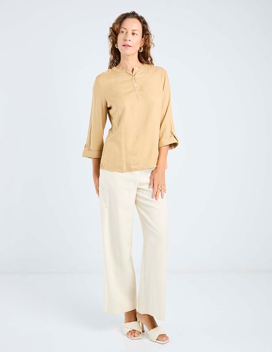 Blusa manga 3/4 para mujer 3