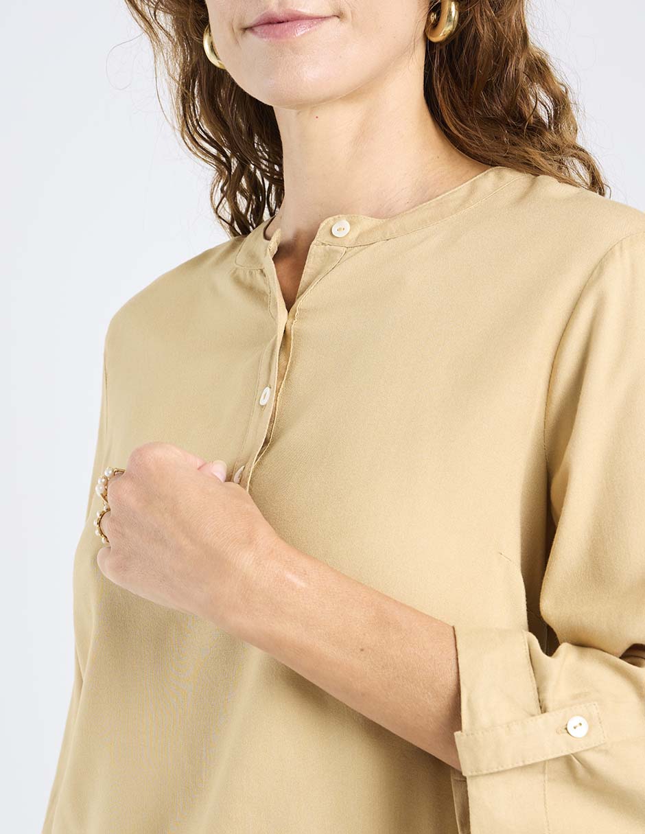 Blusa manga 3/4 para mujer 4
