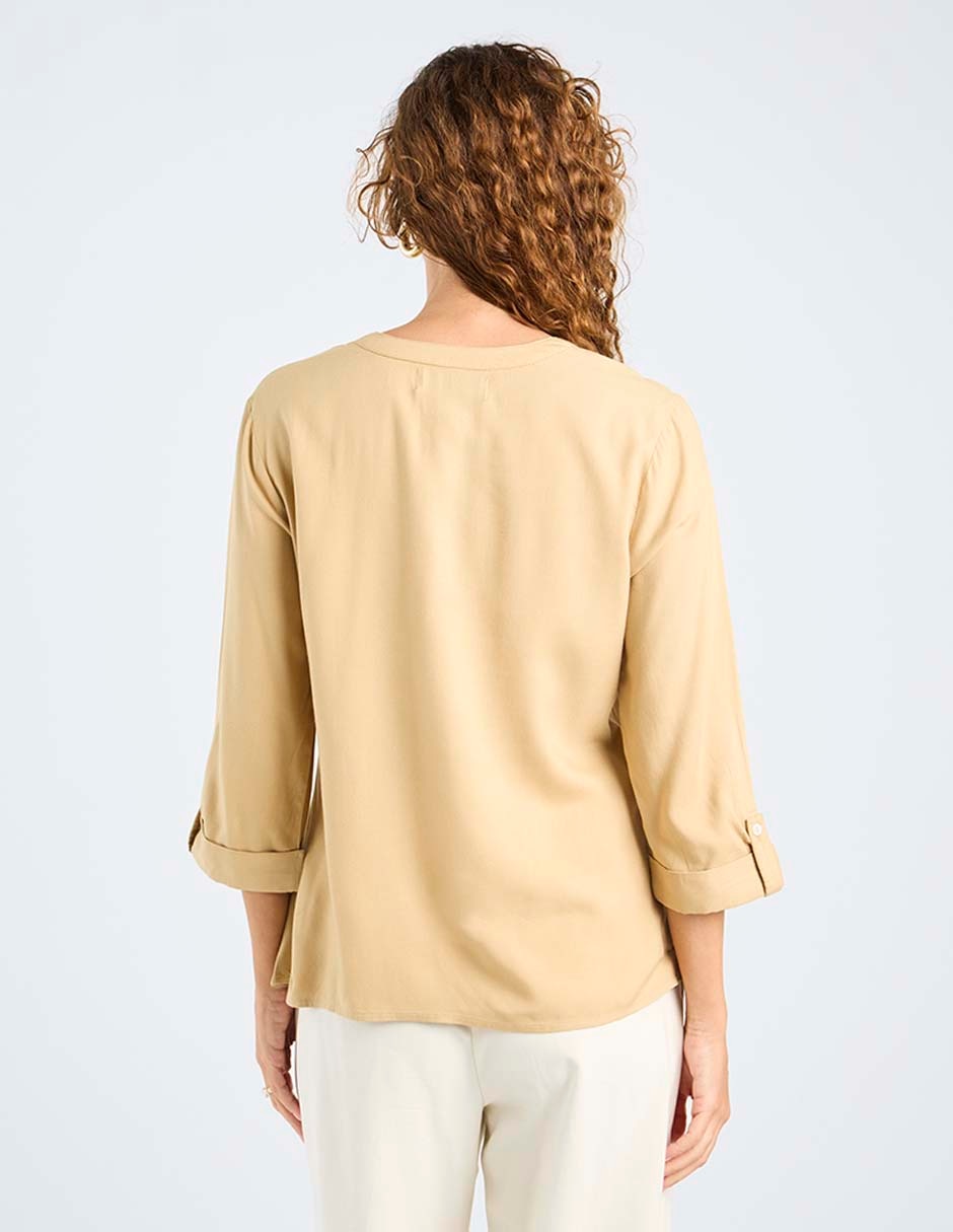 Blusa manga 3/4 para mujer 6