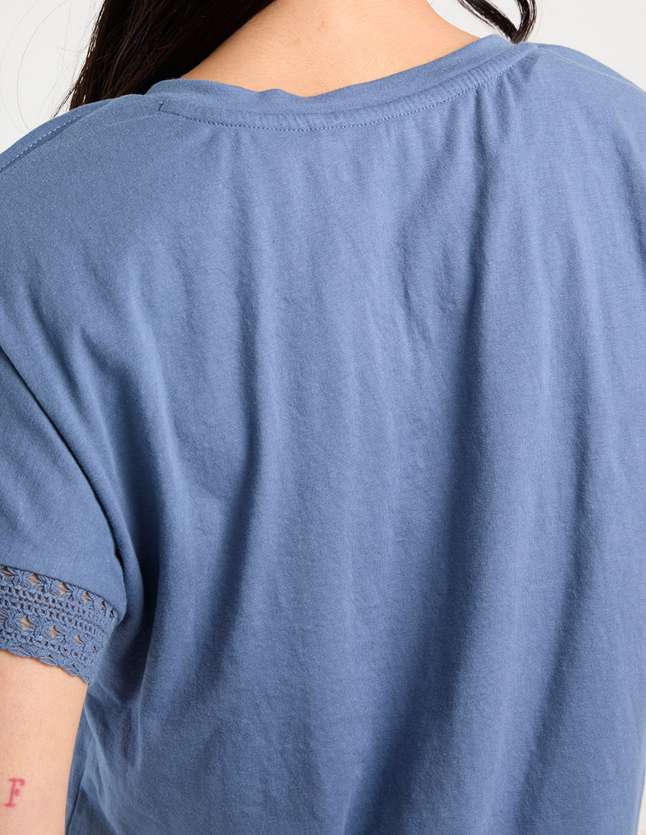 PLAYERA WKMR26608-0, EG, ACERO INTENSO
