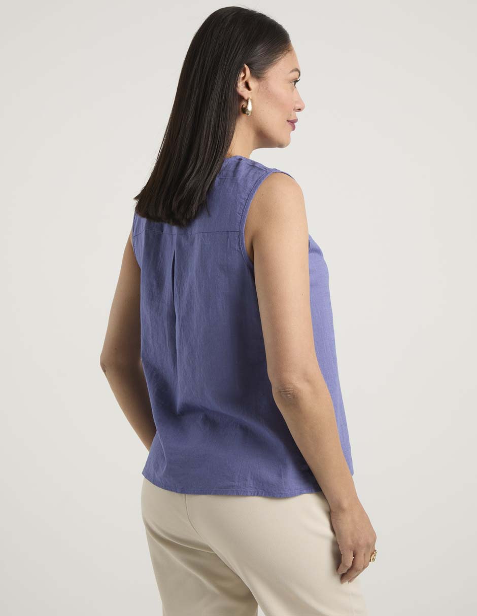 BLUSA WKMR26630-05 WE, M, GRANITO AZUL