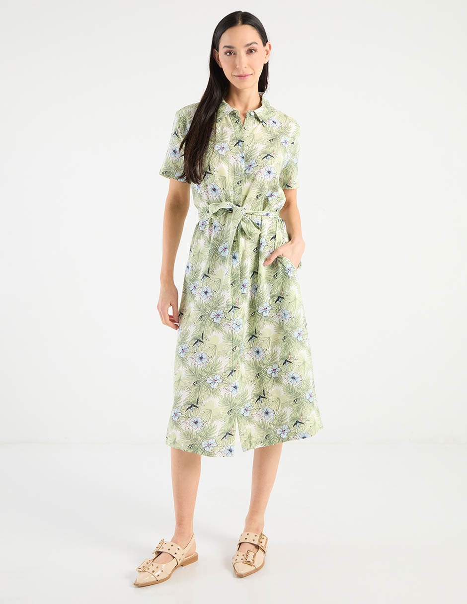 Vestido a la rodilla casual para mujer Vestido a la rodilla casual para mujer