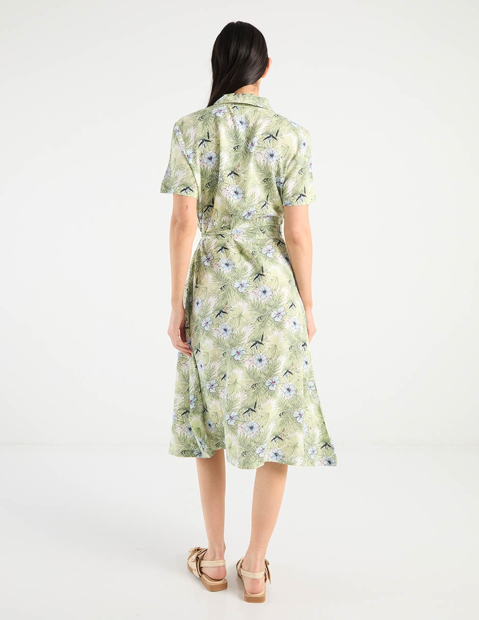 Vestido a la rodilla casual para mujer 6