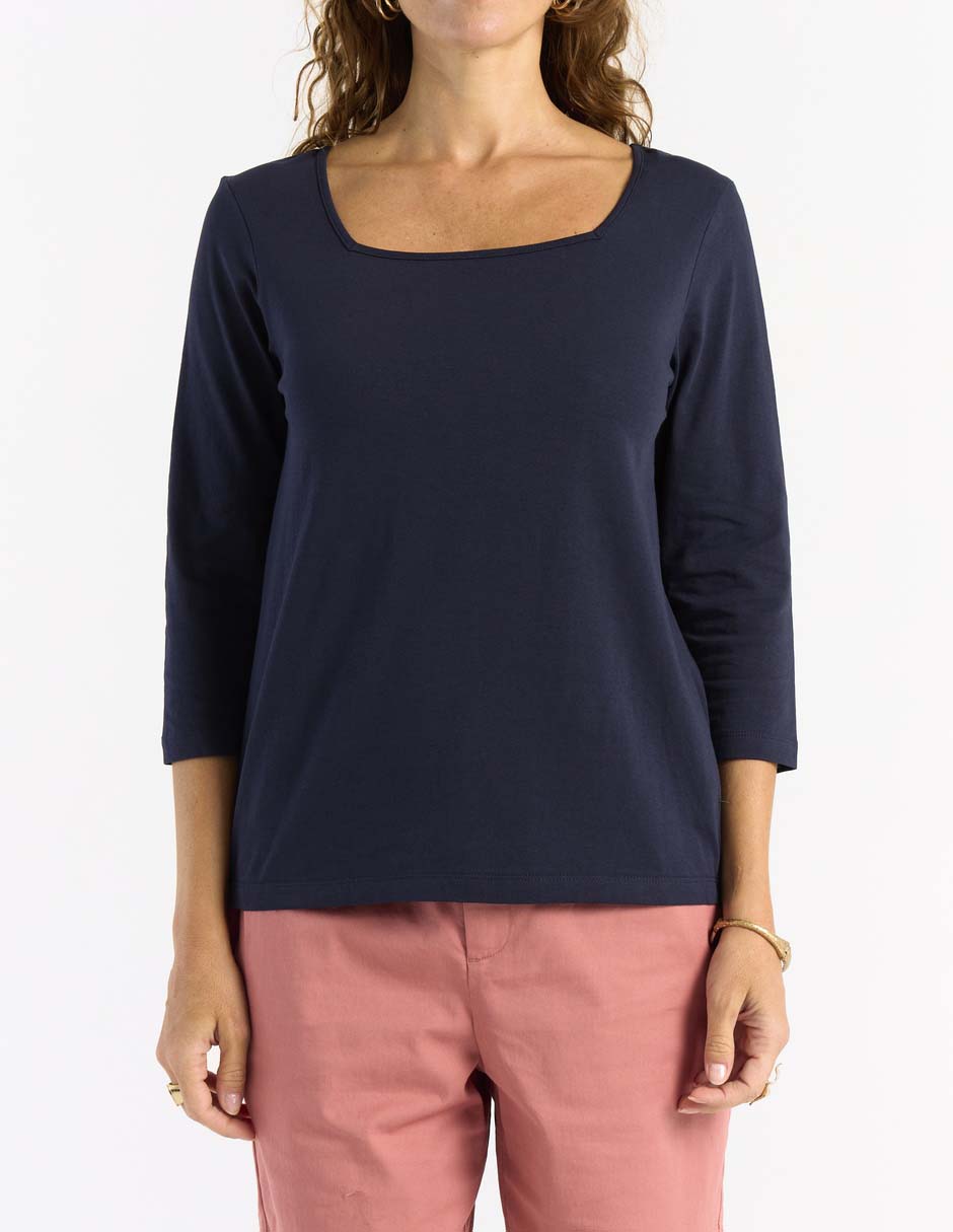 PLAYERA WKMR26670-04, G, ÍNDIGO MEDIO