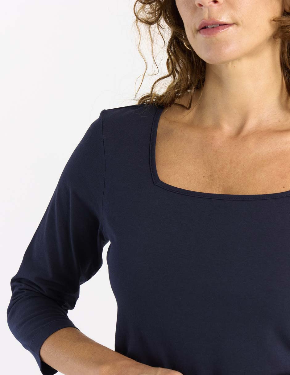 PLAYERA WKMR26670-04, G, ÍNDIGO MEDIO