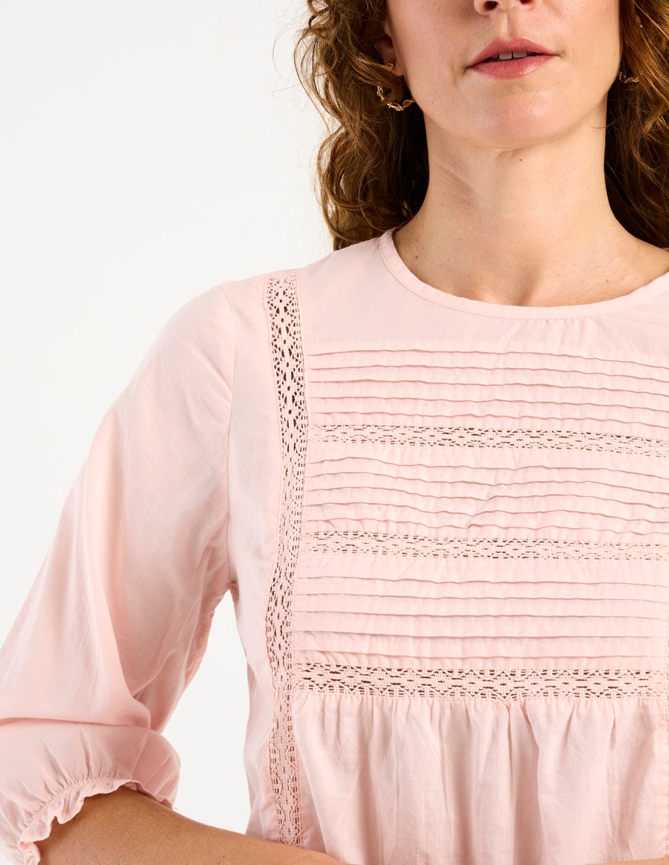 Blusa manga 3/4 para mujer 9
