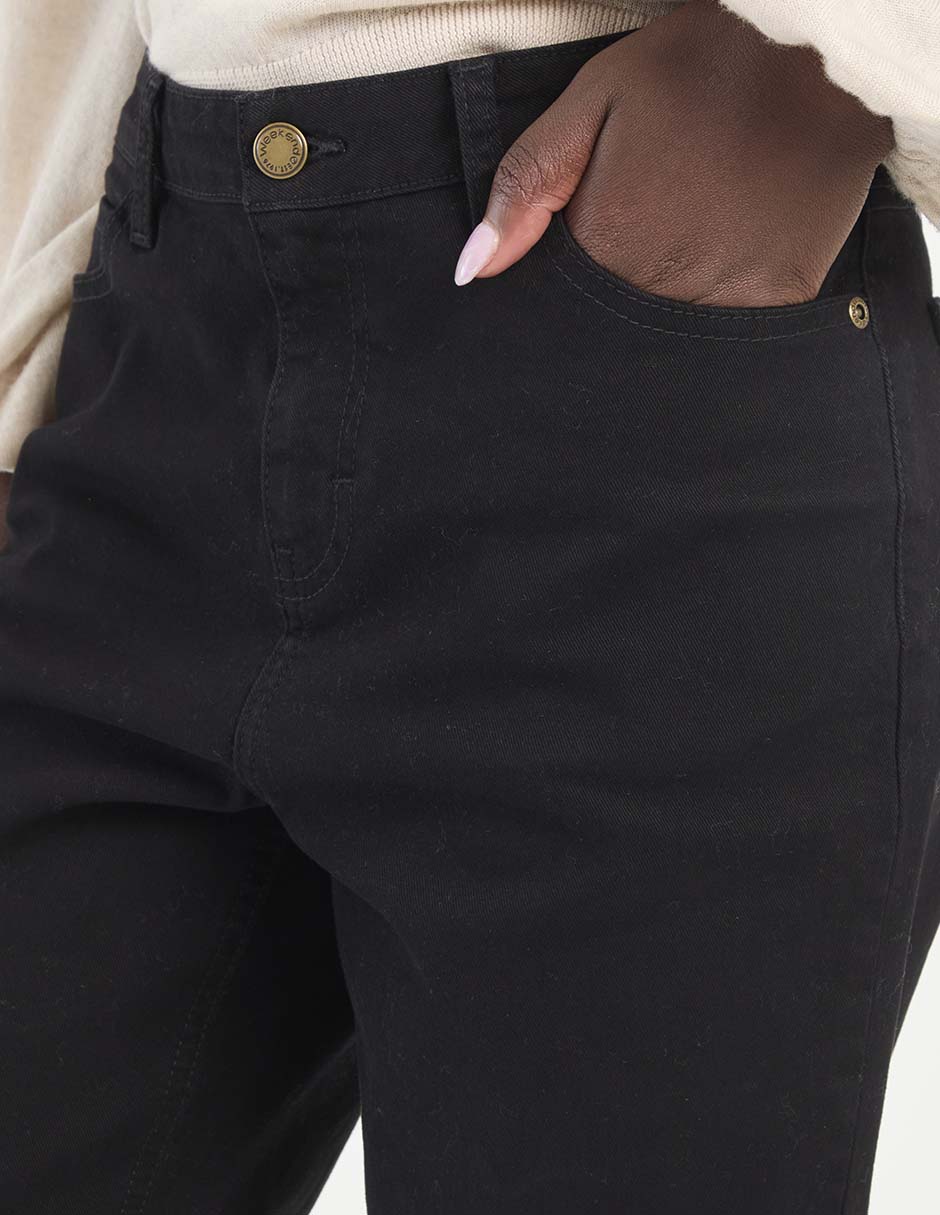 Jeans straight para mujer 3