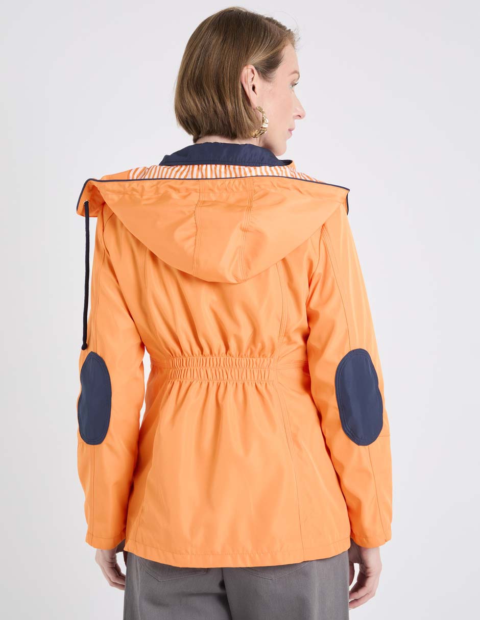 CHAMARRA WEEKEND, M, NARANJA LISO CON C