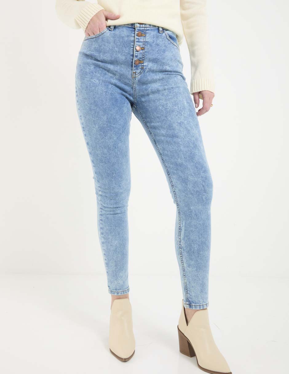 Jeans skinny para mujer 1