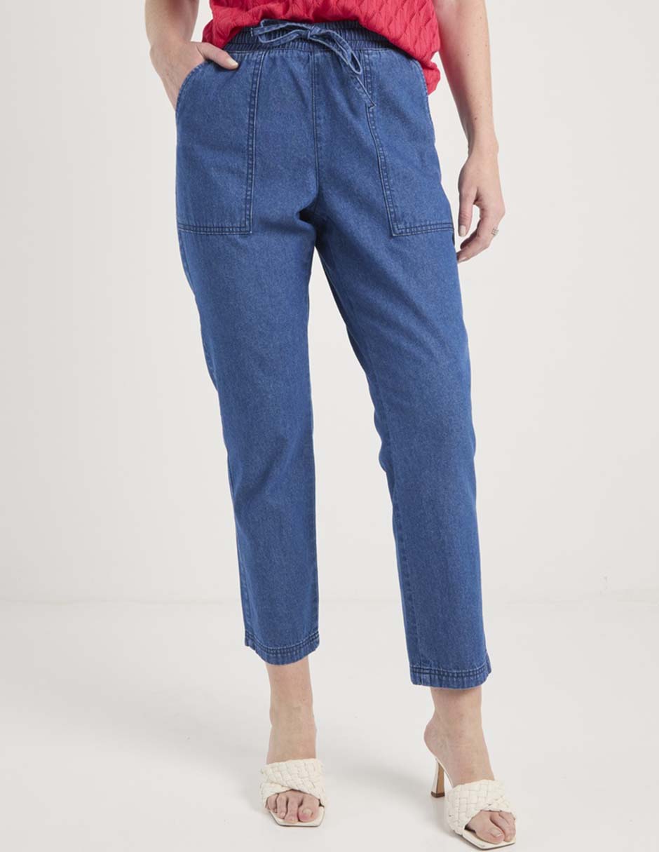 Pantalón jogger straight para mujer