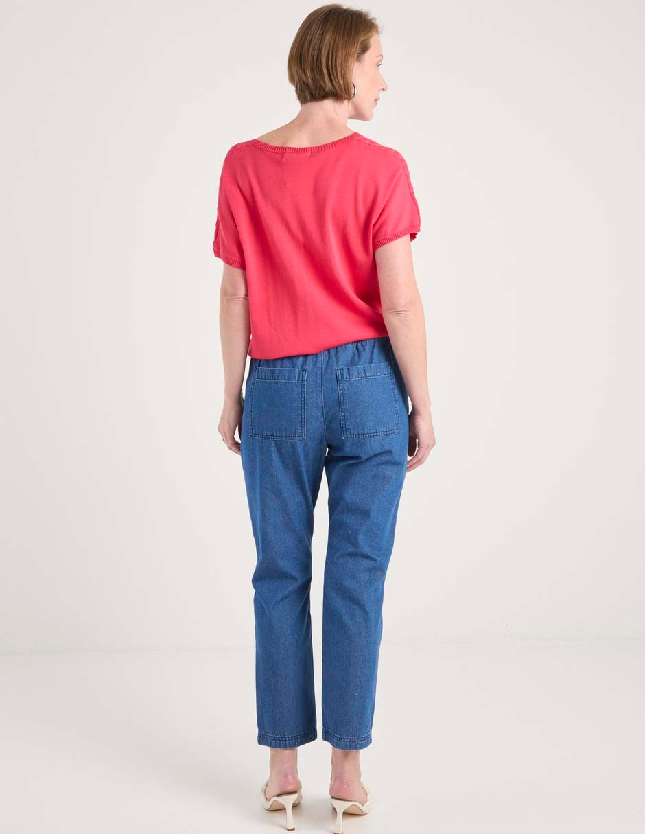 Pantalón jogger straight para mujer 2