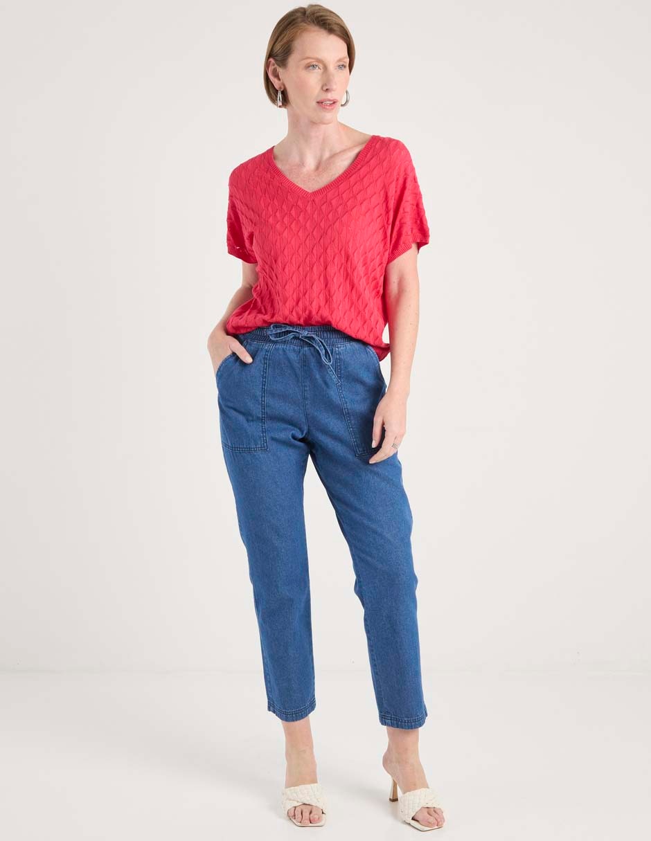 Pantalón jogger straight para mujer 3