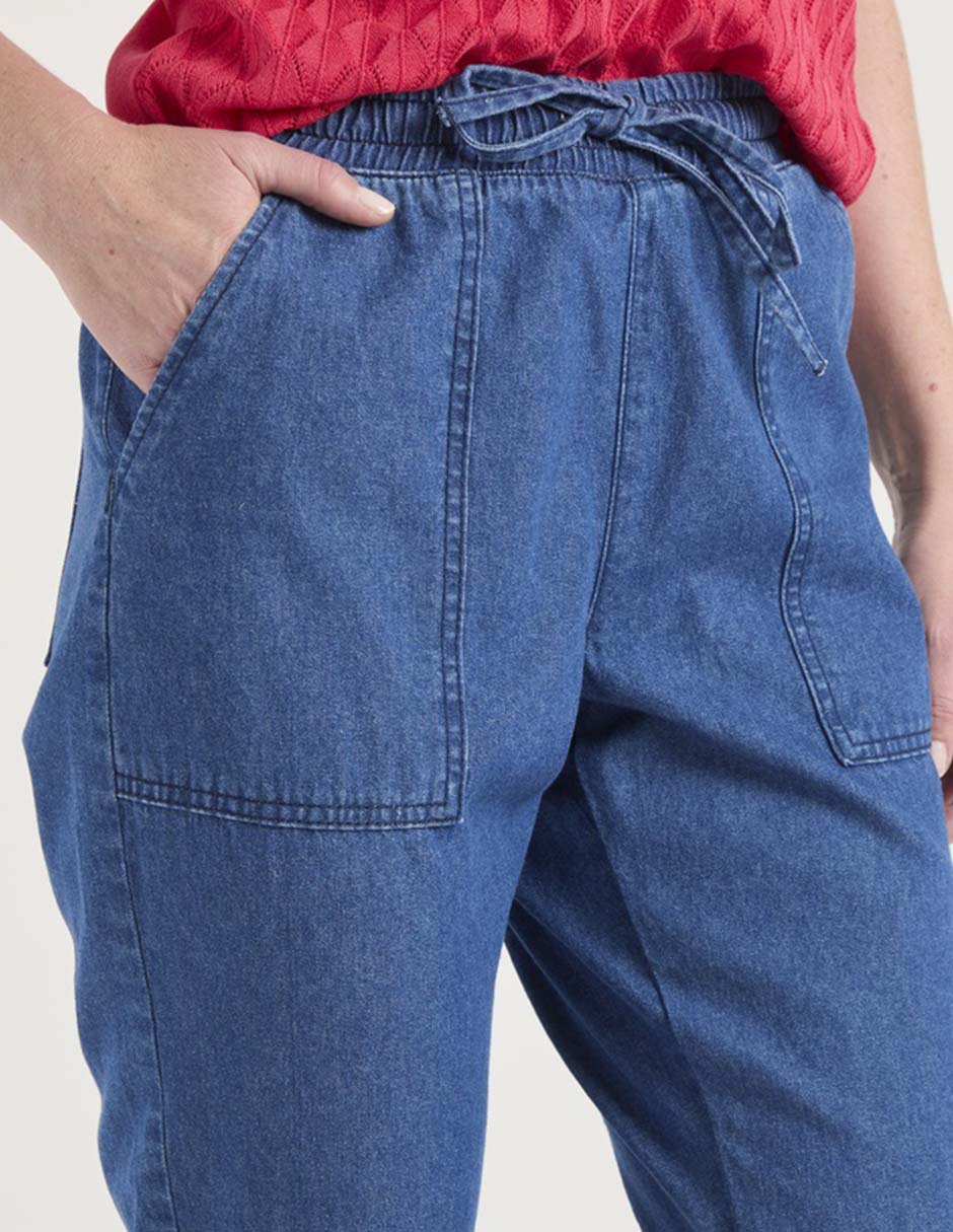 Pantalón jogger straight para mujer 4
