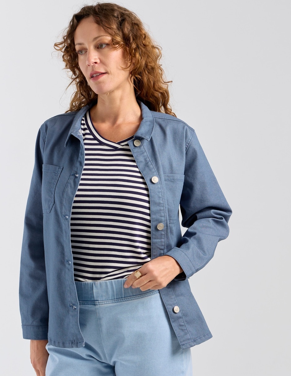 Chamarra casual para mujer 2