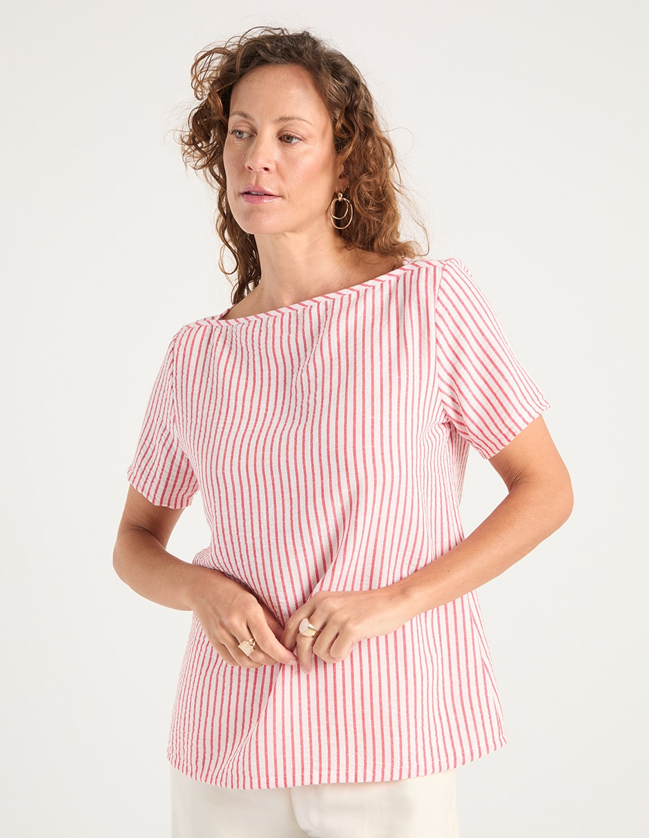 Blusa manga corta para mujer Blusa manga corta para mujer