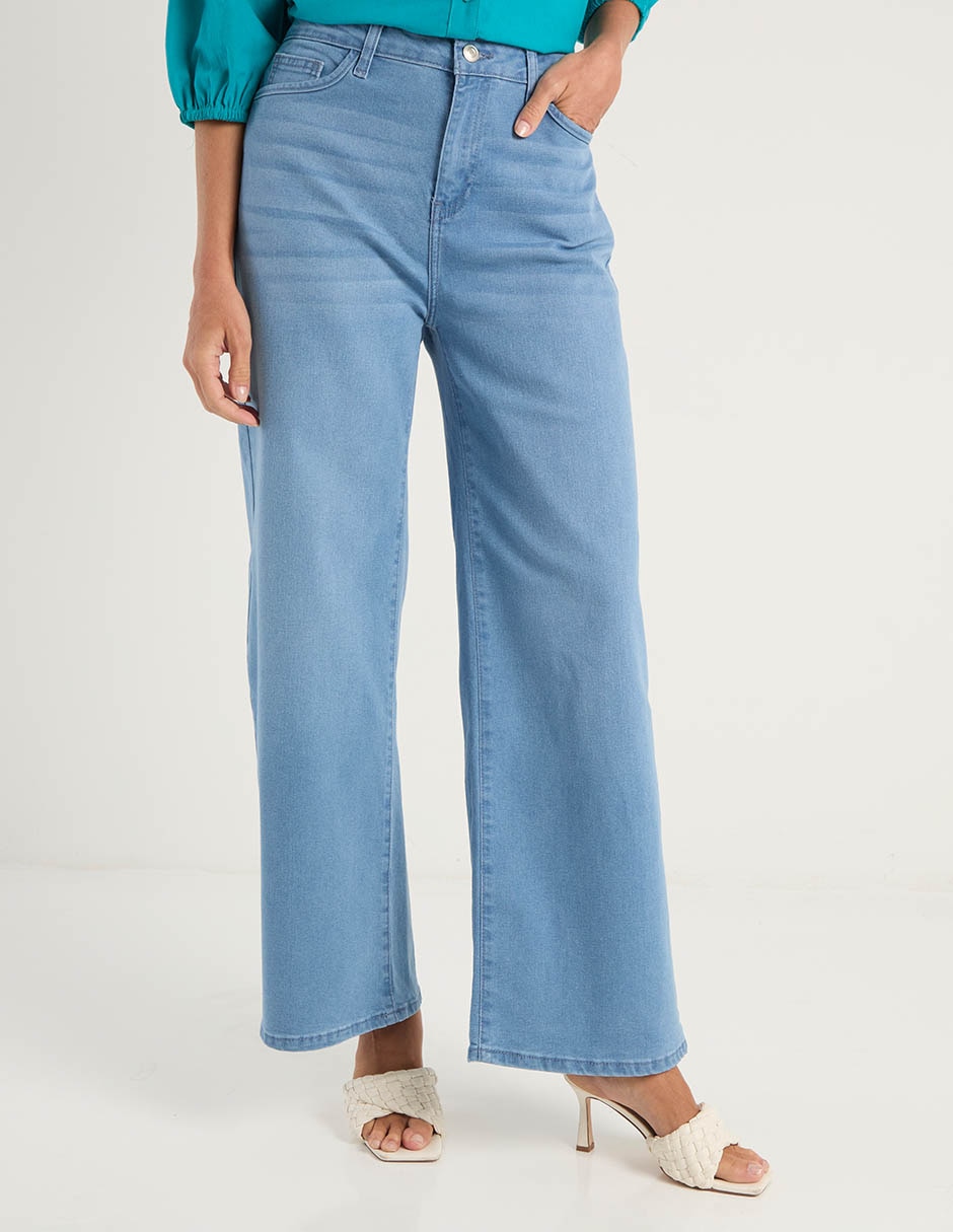 Jeans acampanado para mujer 2