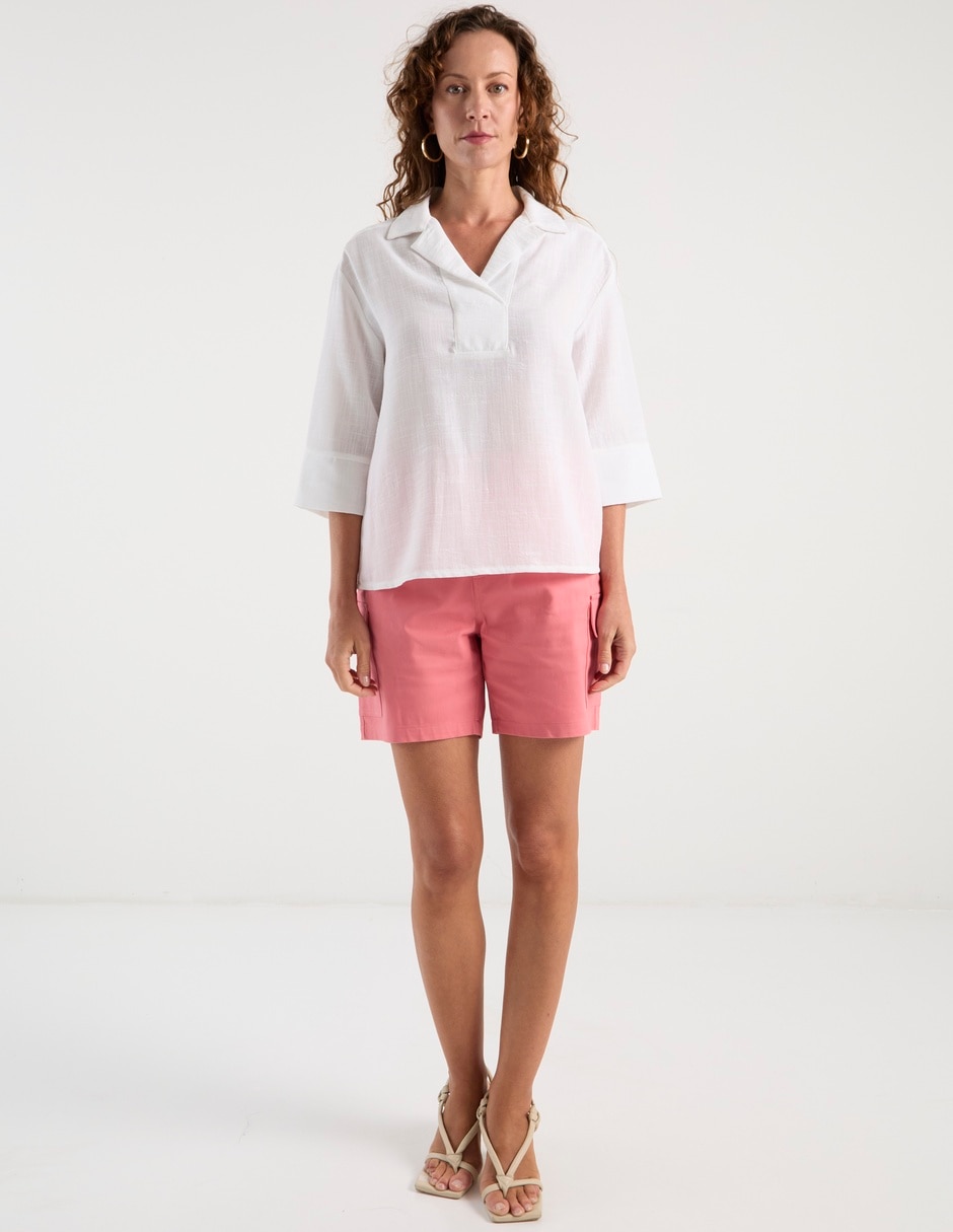 Blusa manga 3/4 para mujer 3