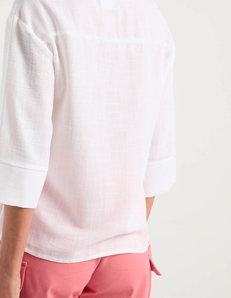 Blusa manga 3/4 para mujer 5