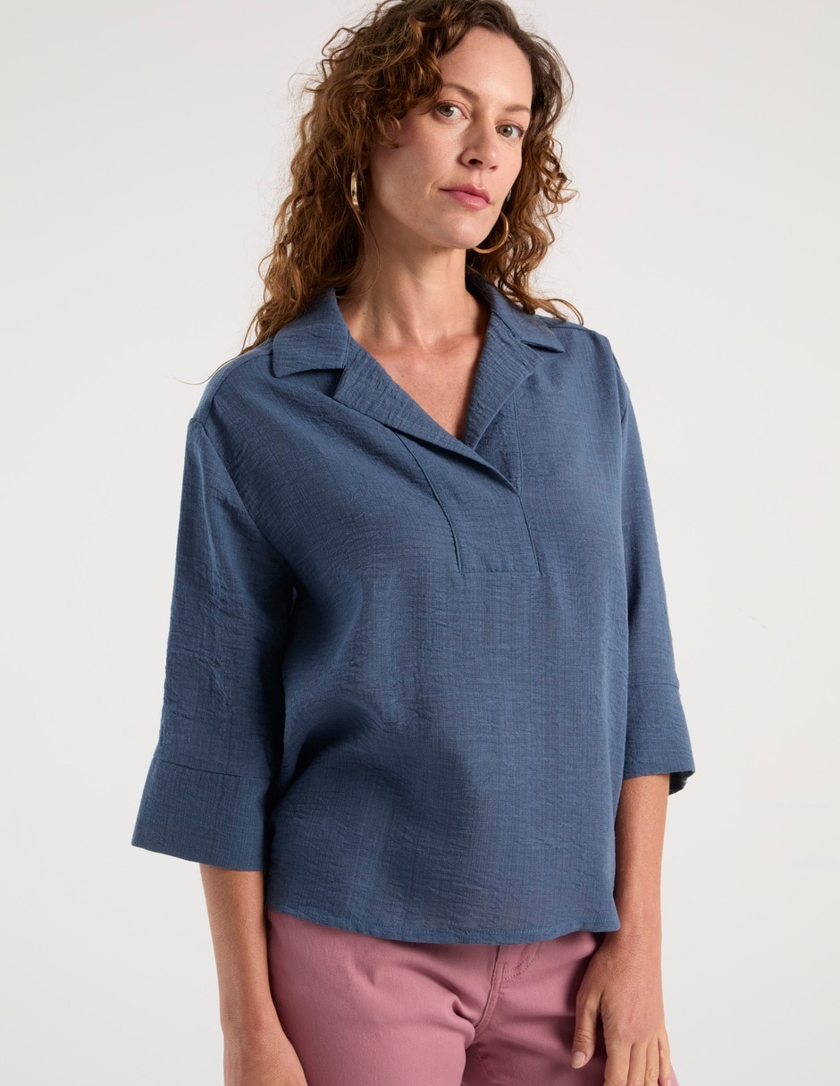 Blusa Weekend manga 3/4 para mujer