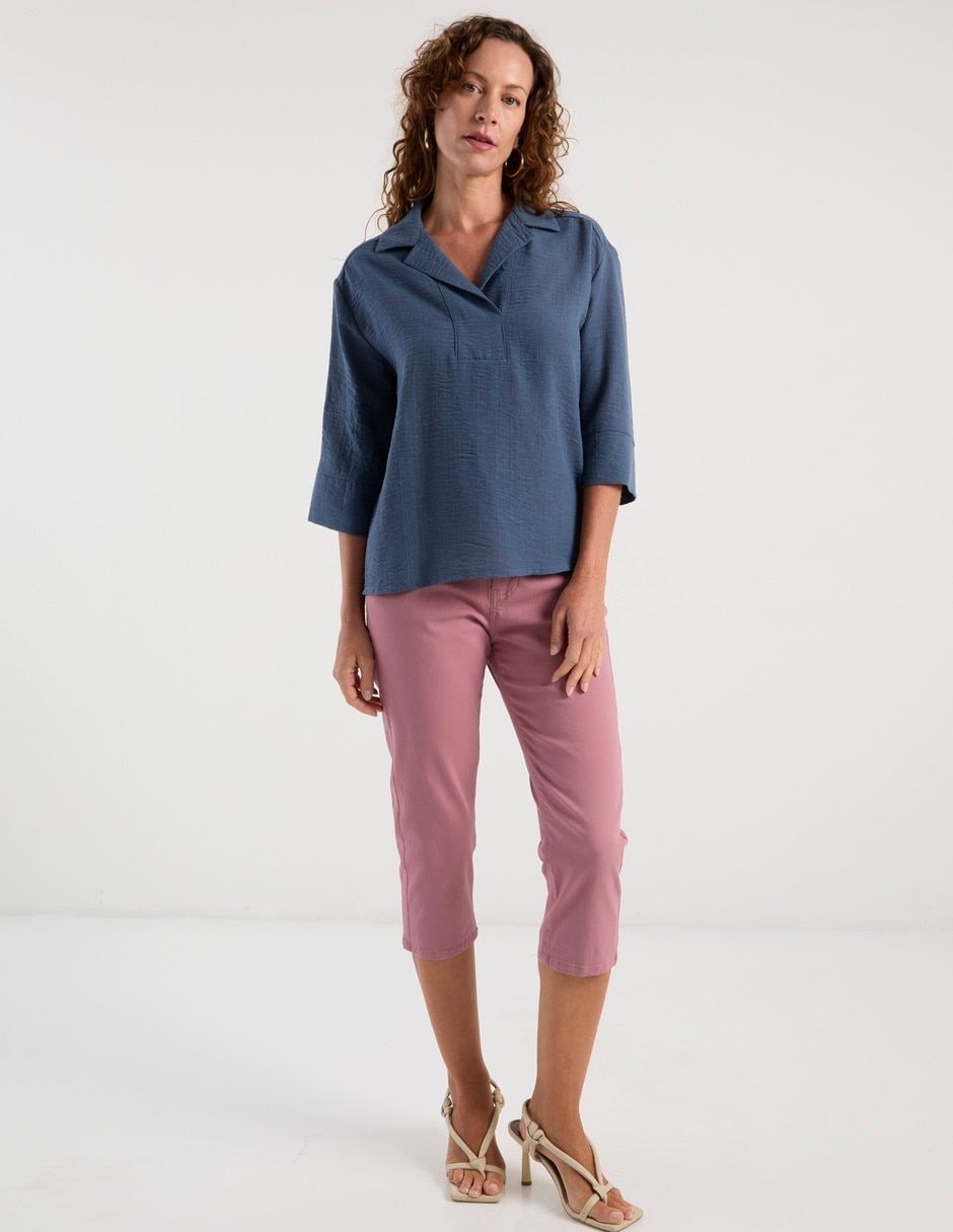Blusa Weekend manga 3/4 para mujer